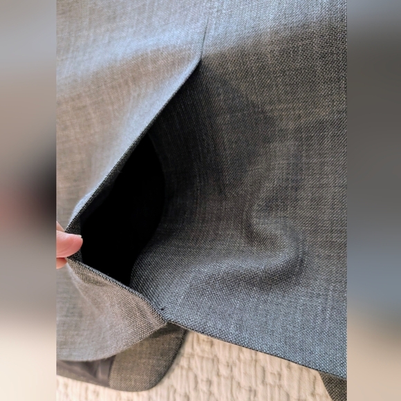 Ralph Lauren 100% Wool Blazer Mens Jacket Sport Coat Gray Fully Lined Sz 38S - Picture 11 of 13